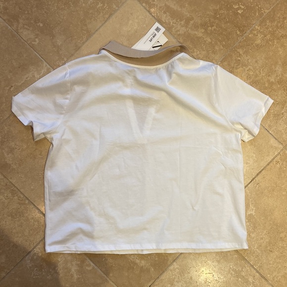 NWT Zara Ribbed Polo Shirt - Picture 8 of 10